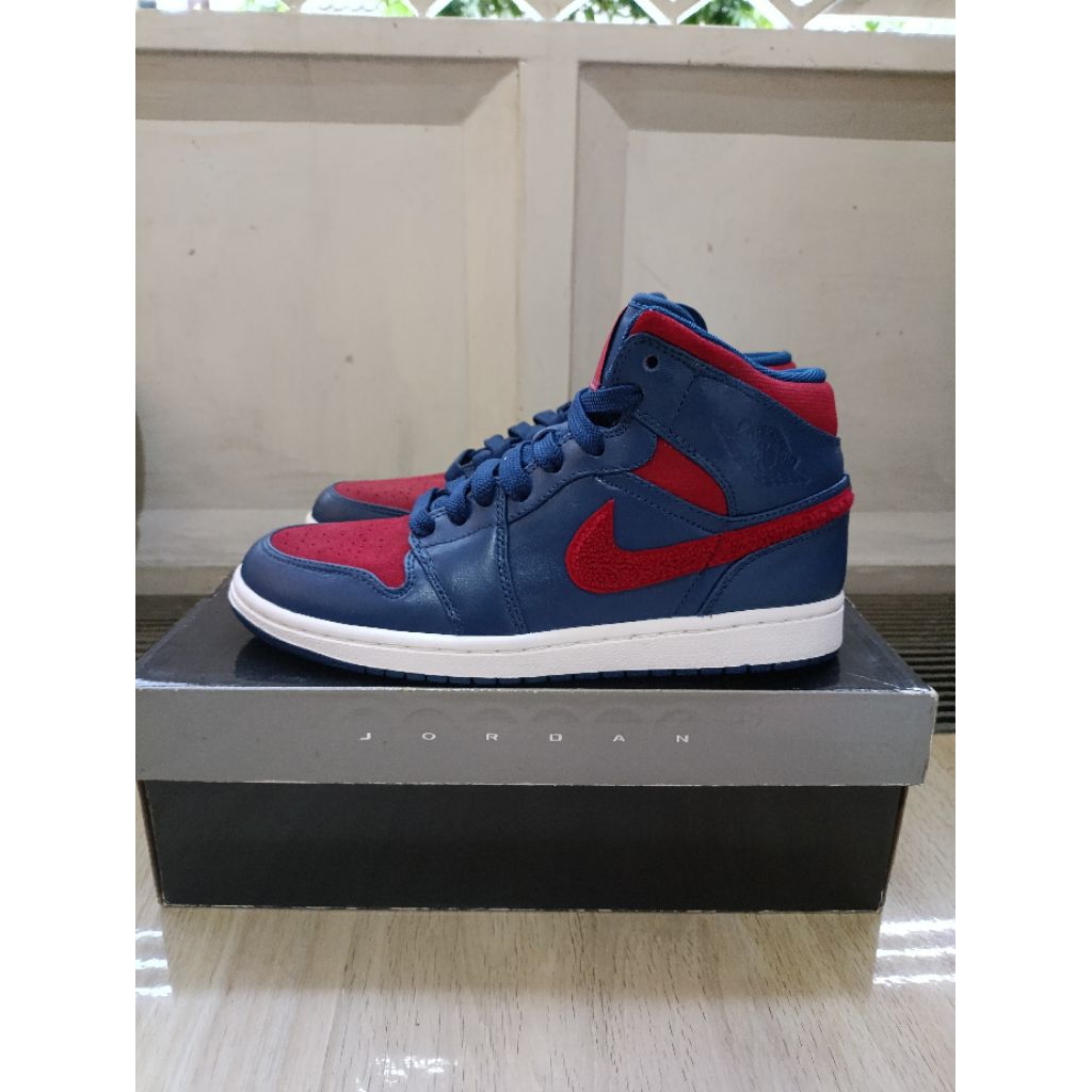 Air Jordan 1 Premier Phat French Blue 2009 BNIB Size 41/26 1000% ORIGINAL