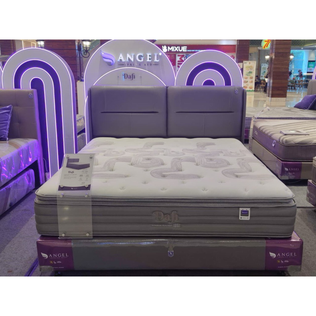 SPRING BED MATRAS ANGEL DAFI 35CM GARANSI 15 TAHUN MEWAH BEST SELLER [PENGIRIMAN SELURUH INDONESIA]J
