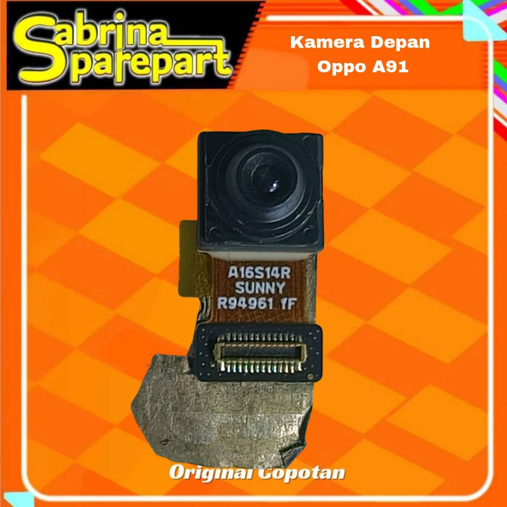 Kamera Depan Oppo A91 Original second Copotan