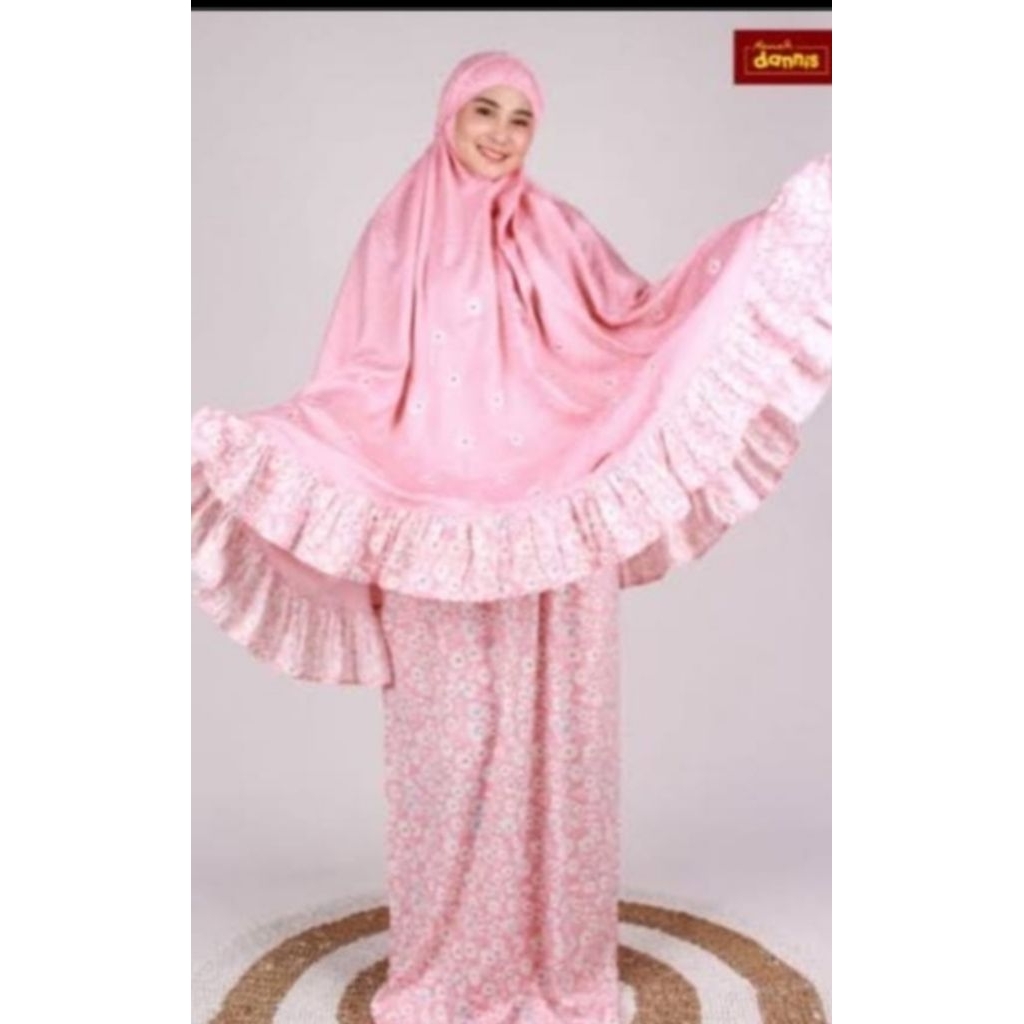 mukenah dewasa dannis,M211212,UK.M,katun,promo