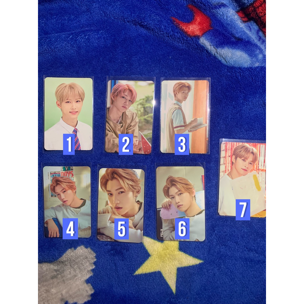 PHOTOCARD FELIX & LEE KNOW STRAY KIDS / SKZ 0TH GEN, UNVEIL OP.1, UNVEIL BANGKOK, HI-STAY KOREA