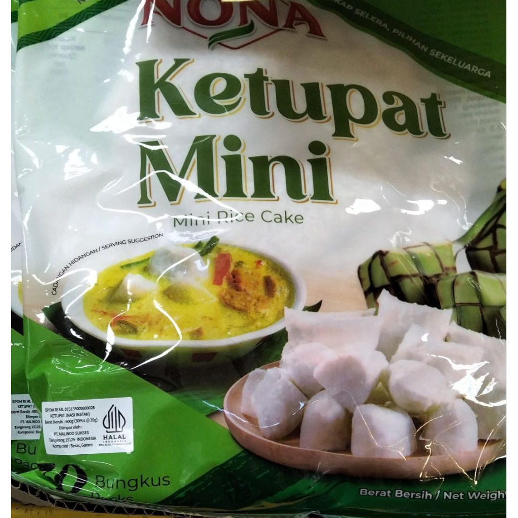 KL 2026 buruan order stok terbatas NONA KETUPAT MINI INSTAN HARI RAYA LONTONG LEBARAN KETUPAT LANGSU