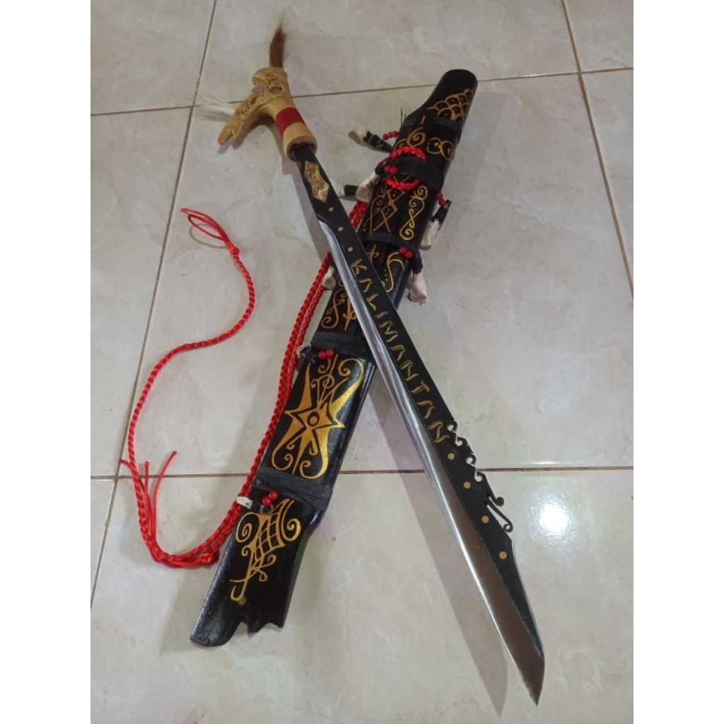 Mandau dayak UK 60cm asli Kalimantan