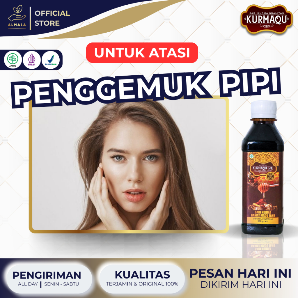 Obat Penggemuk Pipi, Pipi Tembem / Cabi / Chubby, Tembem kan Pipi, Penambah Berat Badan, Penambah Na
