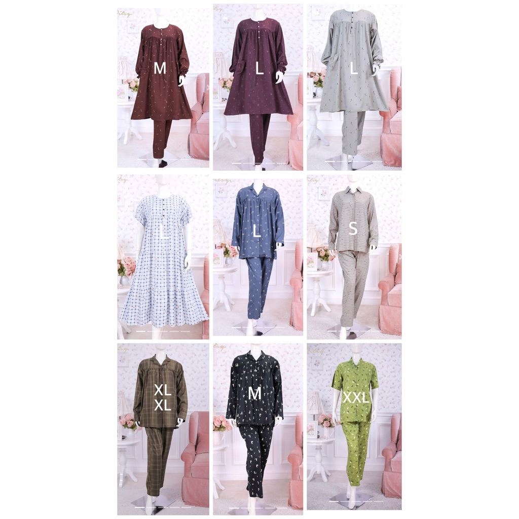 DITSY DITSY ELIEL PAJAMAS MOCCA PAJAMAS  DITSY LOVE PAJAMAS AURILA PAJAMAS  LAVINNIA PAJAMAS SOLYN P