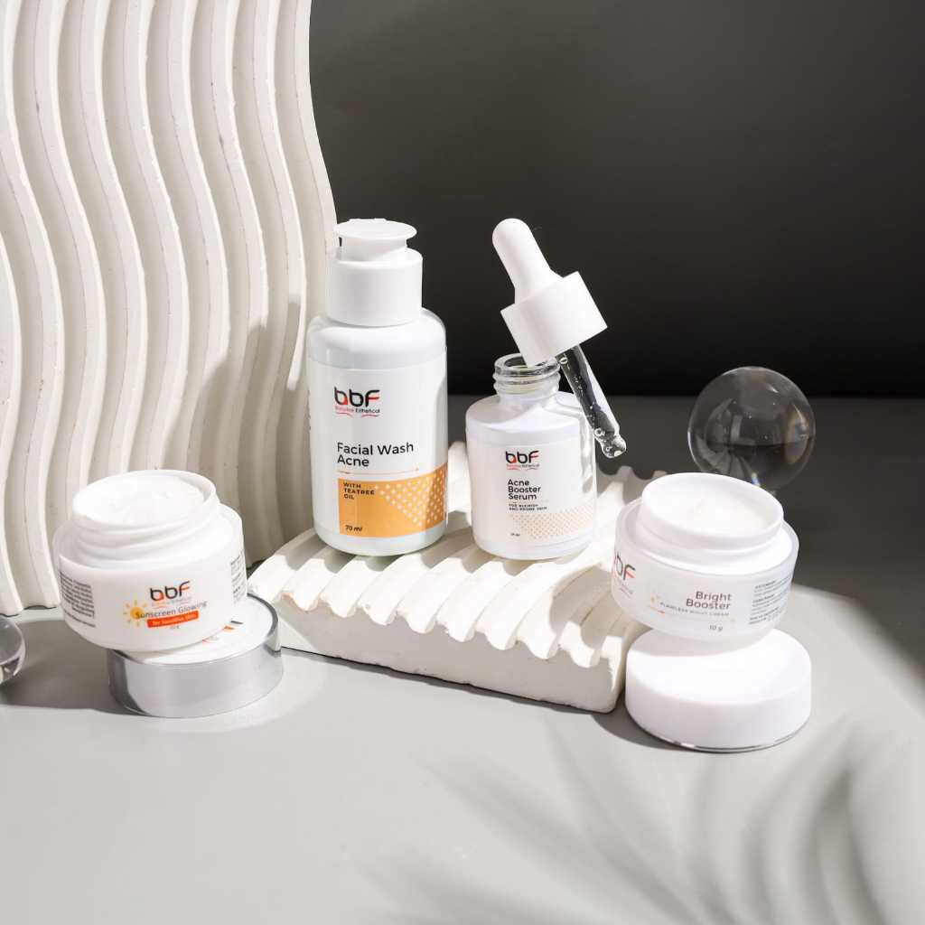 Bbf Skincare Acne Whitening - Paket Acne Whitening Bbf Skincare - Bbf Acne Whitening isi 4 - Skincar