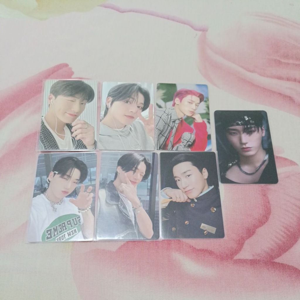 photocard ateez san wooyoung woosan japan outlaw fever membkit summer