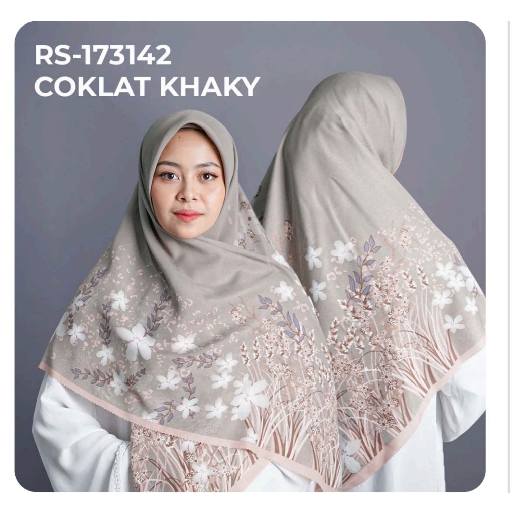 Hijab Segi Empat Motif Syari 130x130
