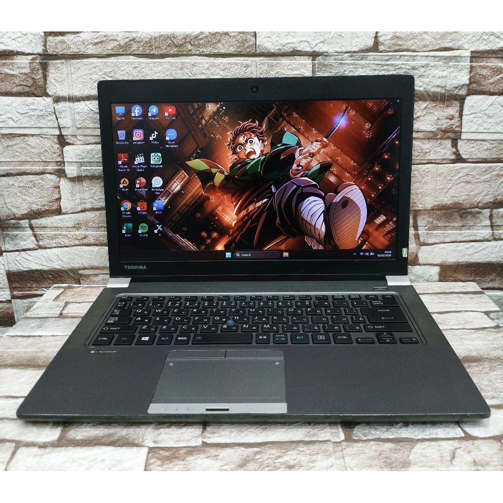 Toshiba DynaBook R64/A Core i5 Gen 6 RAM 8GB SSD 256GB