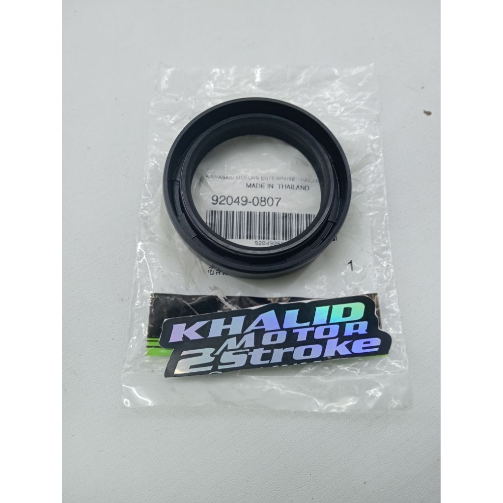 SEAL OIL SIL SHOCK SEAL SHOK DEPAN NINJA 250 FI 2018 ORIGINAL KAWASAKI PART 92049-0807