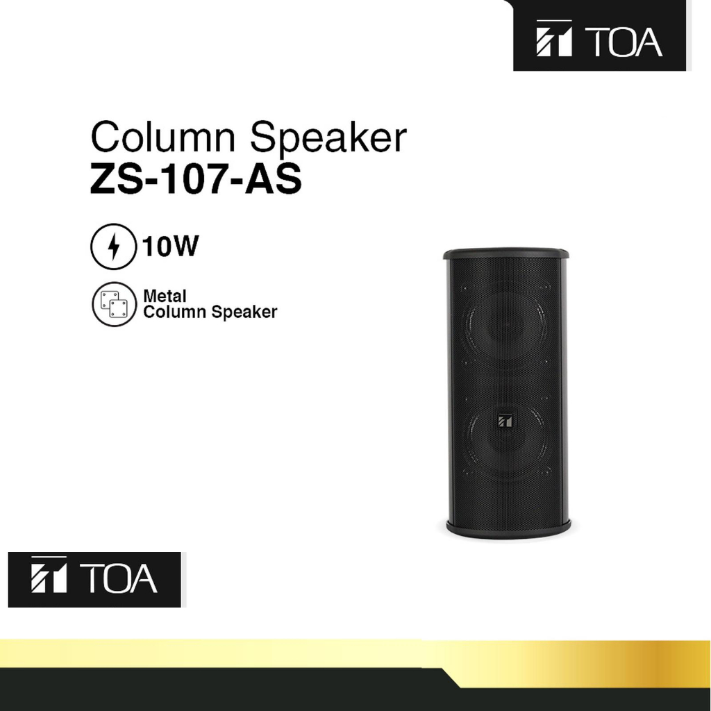 Column Speaker TOA ZS-107-AS Tipe Baru TOA ZS-102C / Speaker Dinding TOA ZS107AS Masjid TOA CS 107 A