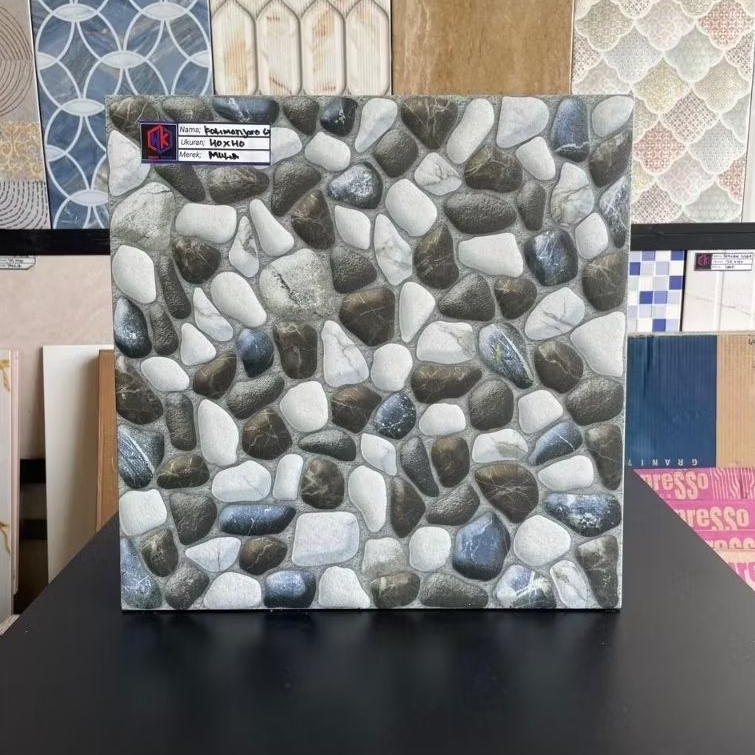 Keramik Lantai 40x40 kalimanjero Grey