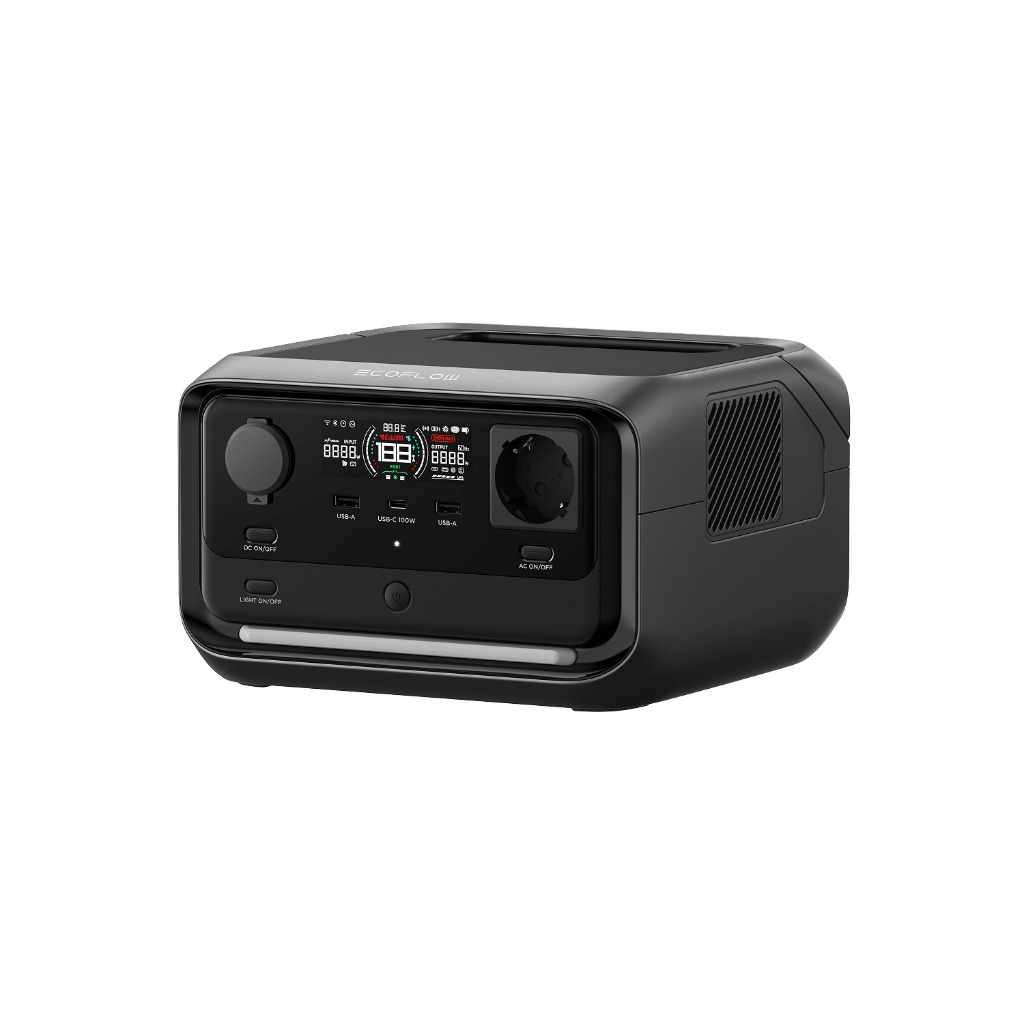 Ecoflow River 3 Plus Portable Power Station Daya 600W Kapasitas 286Wh