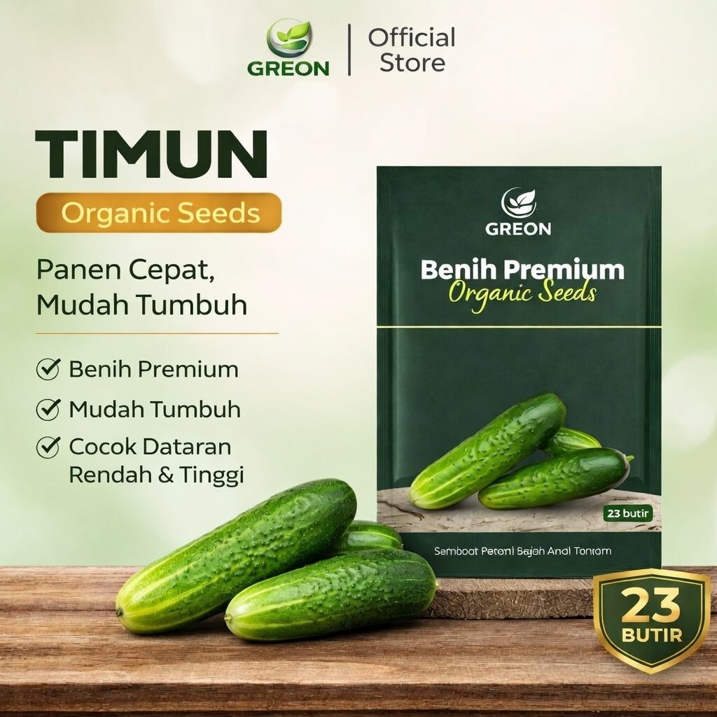 Benih Timun Mentimun Jepang Benih Premium