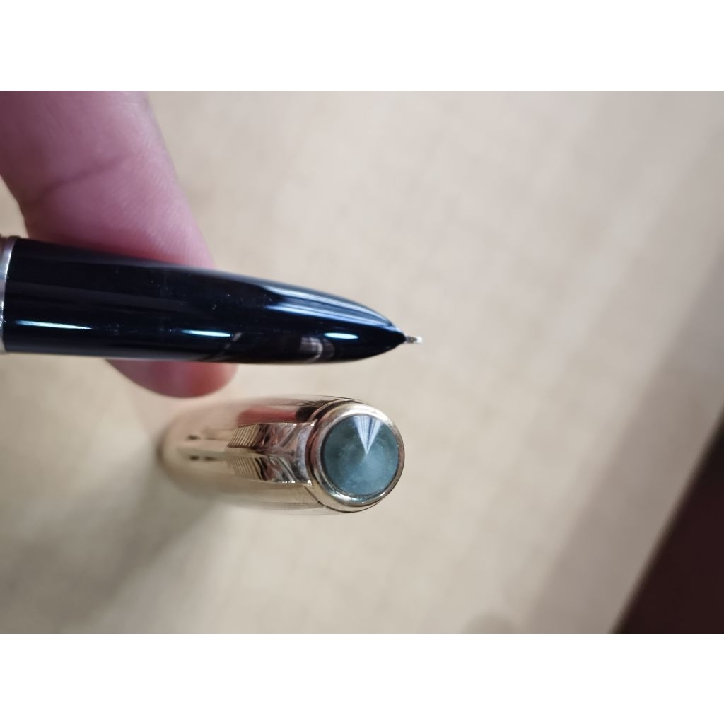 Parker 51 Signet Rolled Gold Fountain Pen