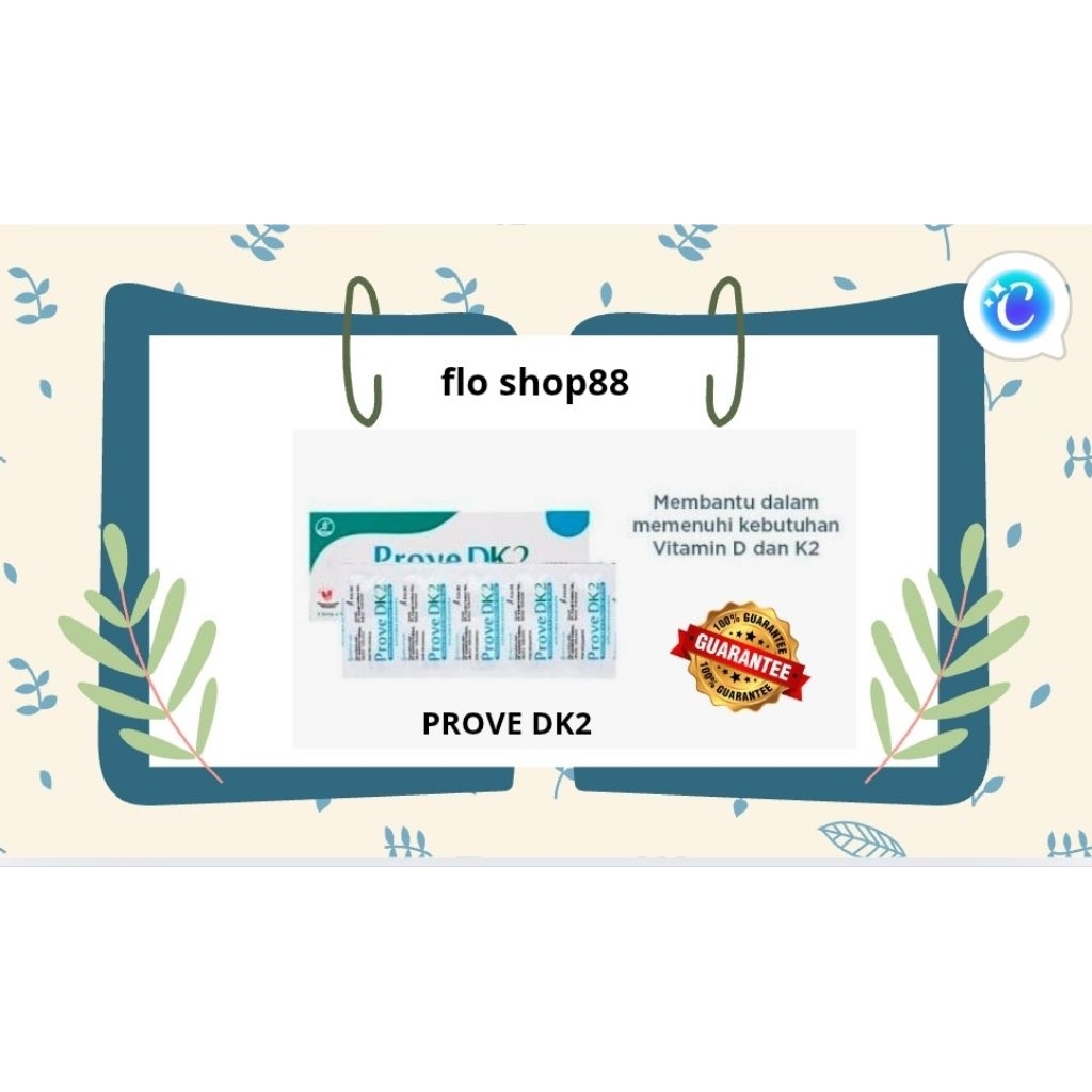 PROVE DK2 STRIP / PROVE DK2 TABLET KUNYAH /  PROVE DK2 TABLET / PROVE DK2 TAB