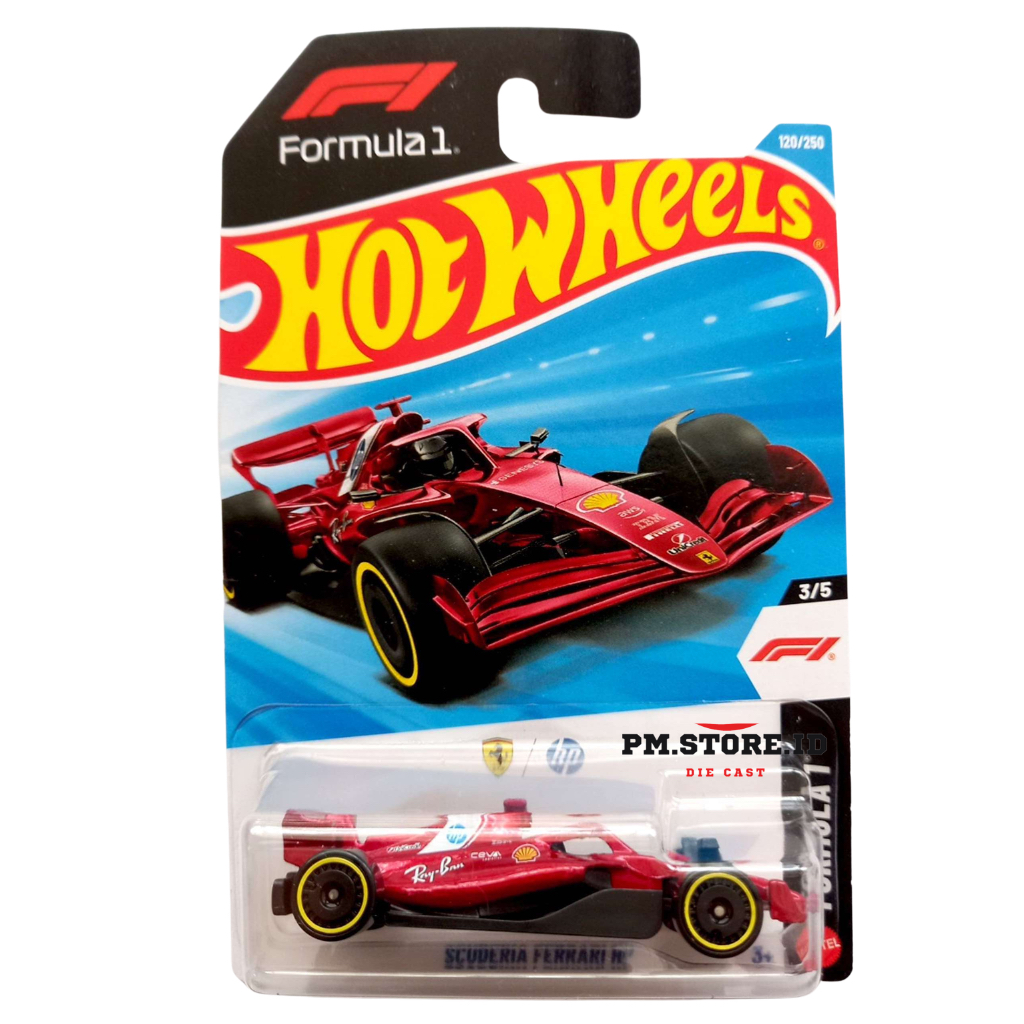 Hot Wheels Formula 1 Scuderia Ferrari Hp Merah