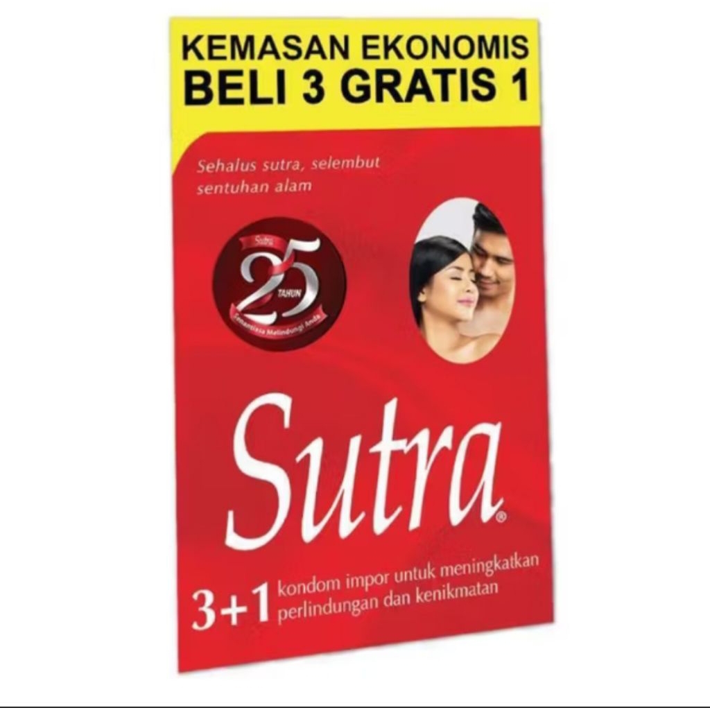 BISA COD Sutra Merah Classic Isi 3 + 1 Aman Anti Bocor Standard Internasional
