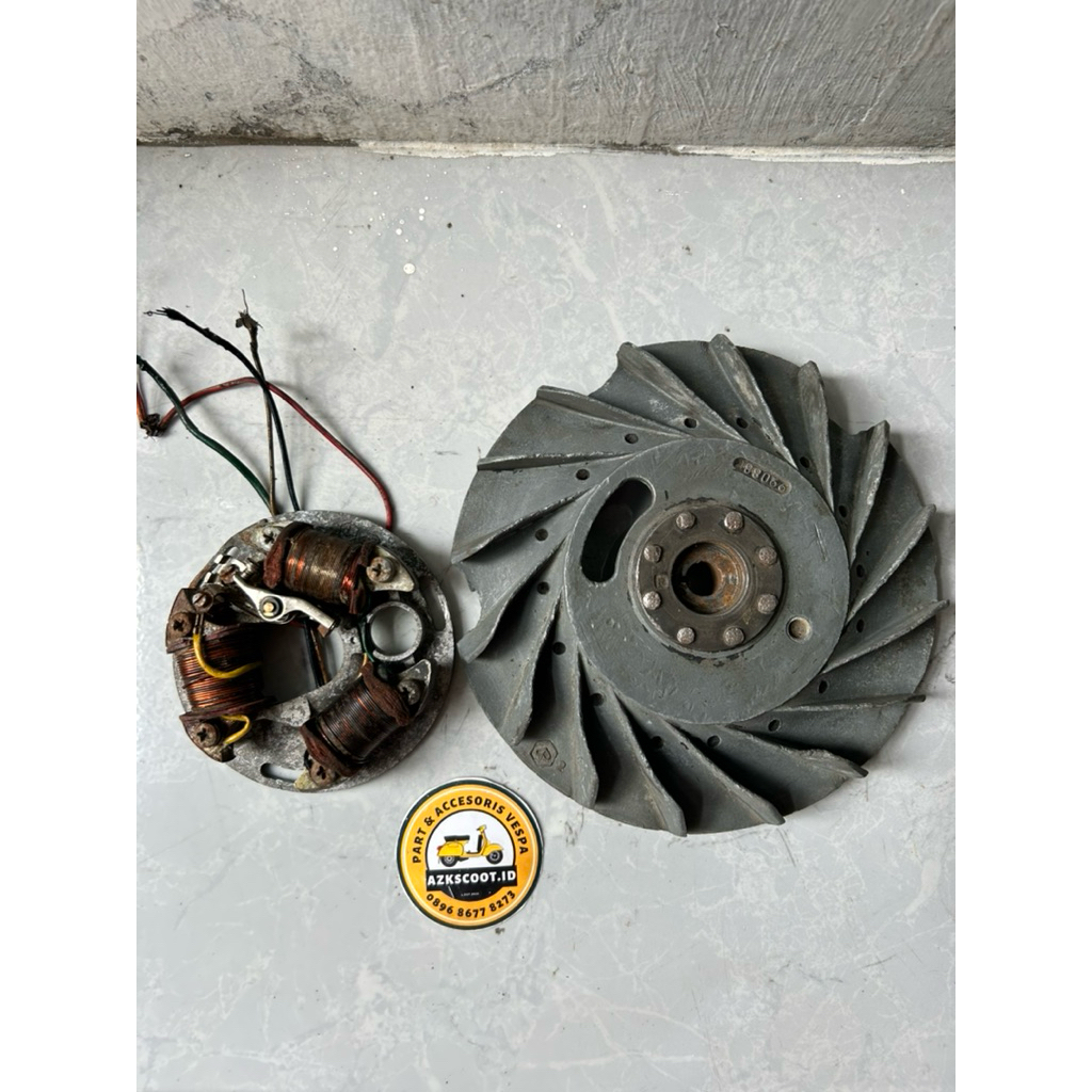 Magnet Set Vespa As Kecil Sprint, Super, VBB Original Copotan
