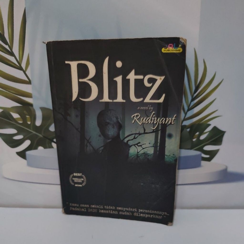 Novel Karya Rudiyanto Berjudul Blitz Bahasa Indonesia Softcover Kondisi Bagus