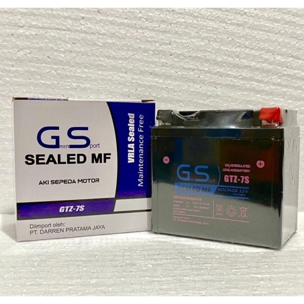 Aki Motor Satria F150 FU, New Satria F150 FU AKI GS GTZ 7S MF