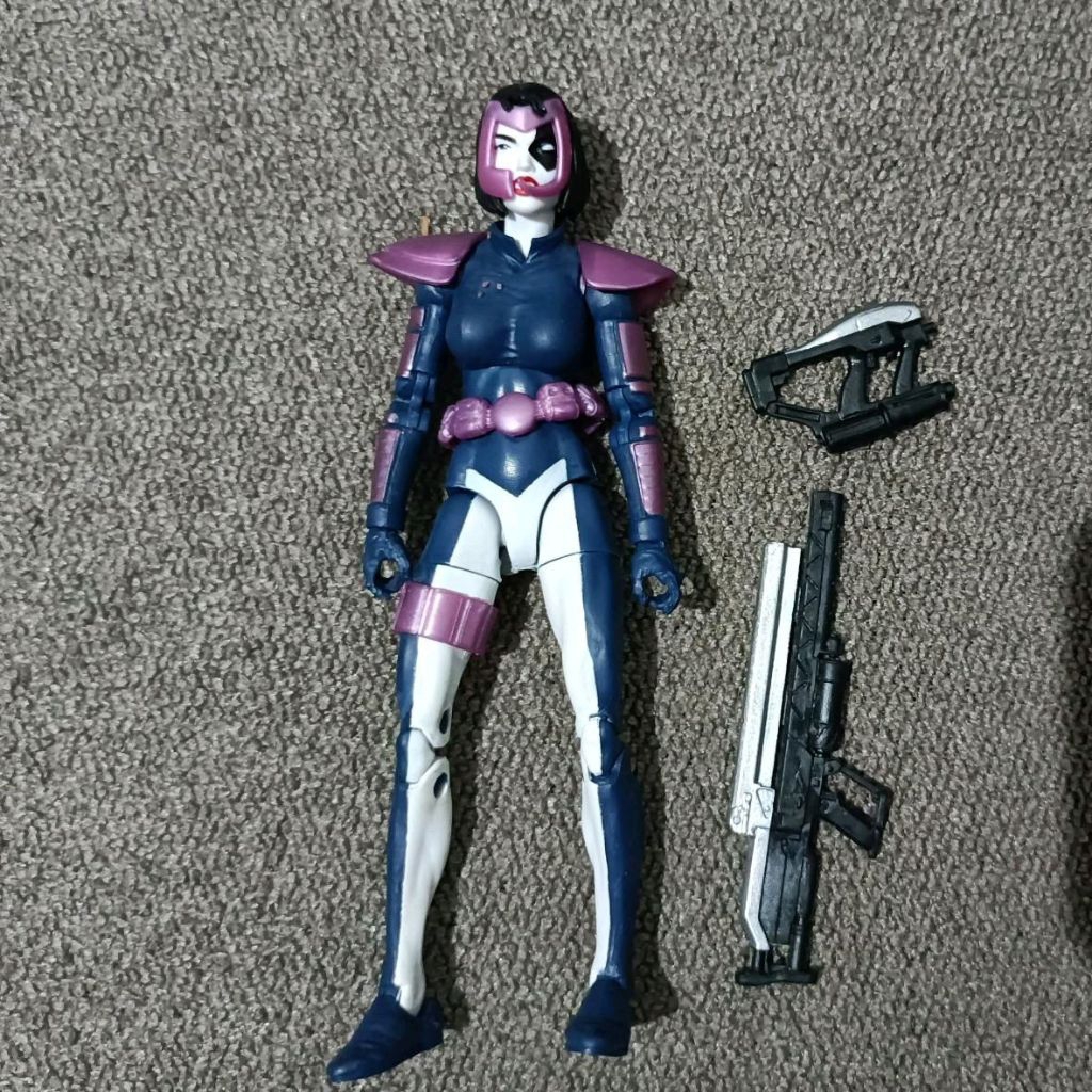 marvel legends domino xforce xmen mainan action figure