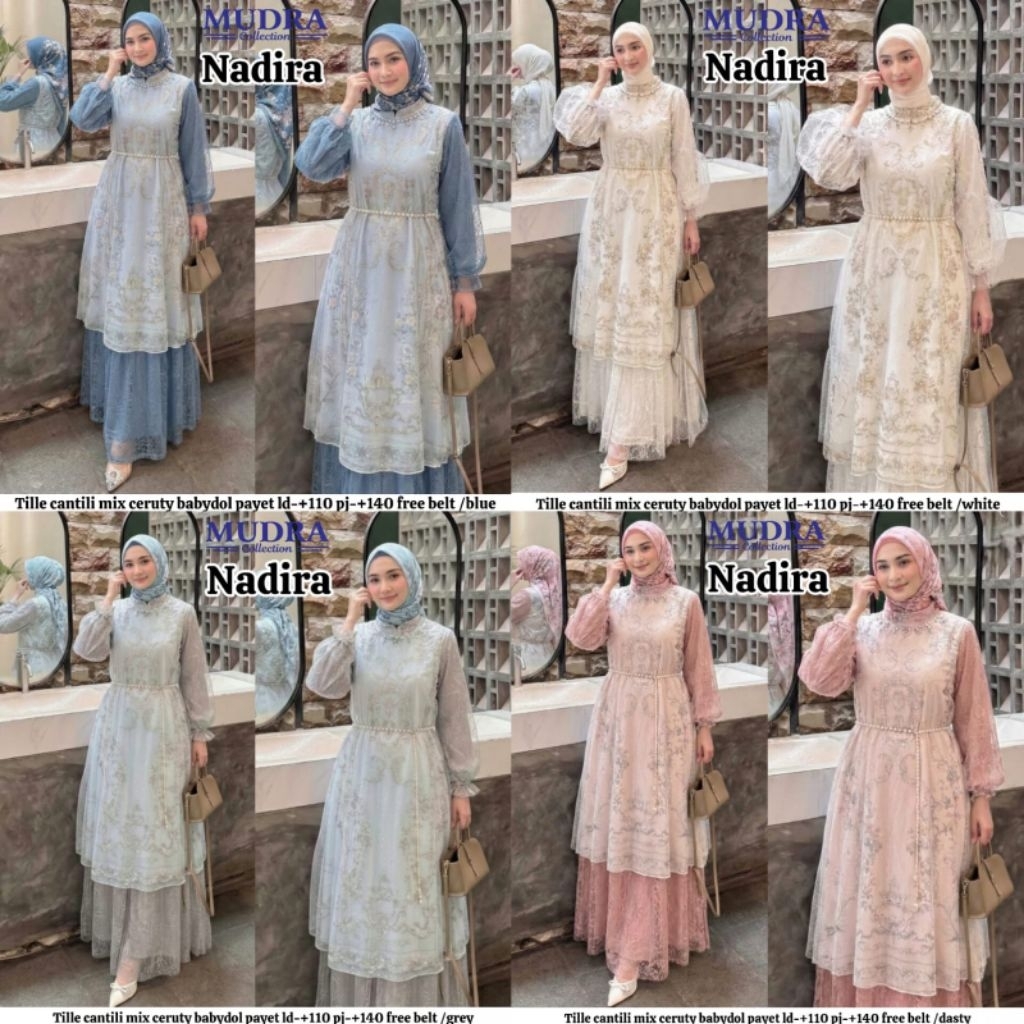 NADIRA GAMIS SUPER PREMIUM Ori by Mudra