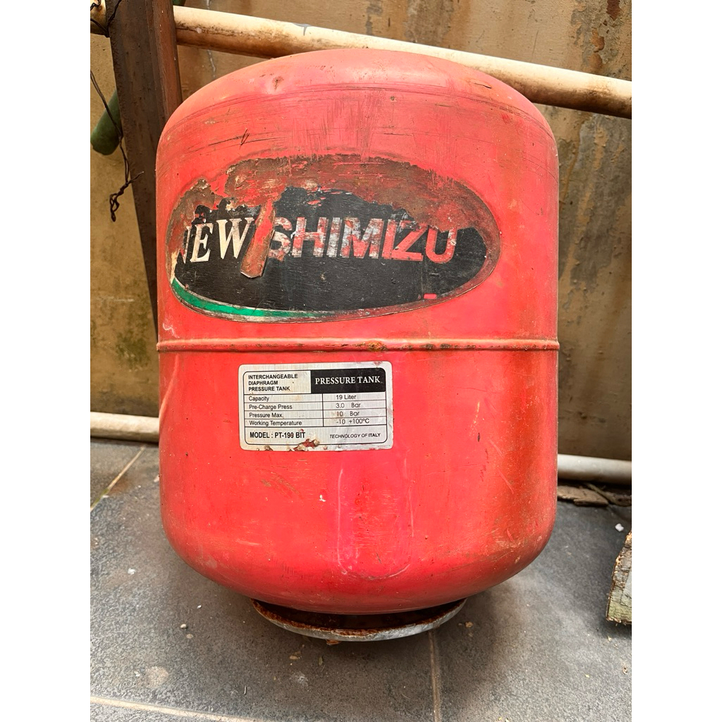 Tabung Pompa Air Shimizu 19 Liter Bekas