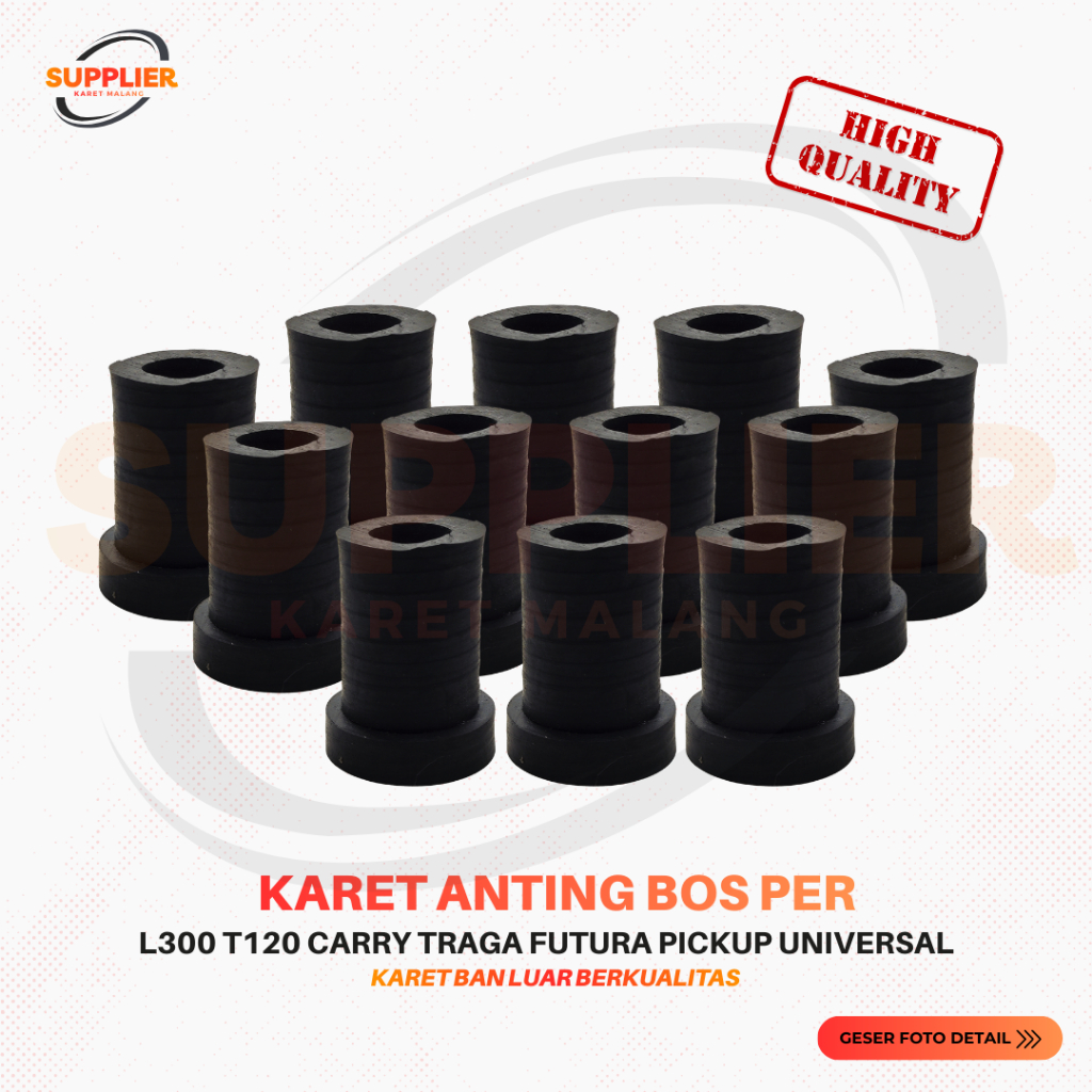 (1 Set) Karet Per Pir Daun L300 Bensin Solar Colt T120 Kuda