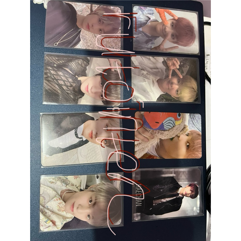 pc photocard official nct haechan yangyang (all)