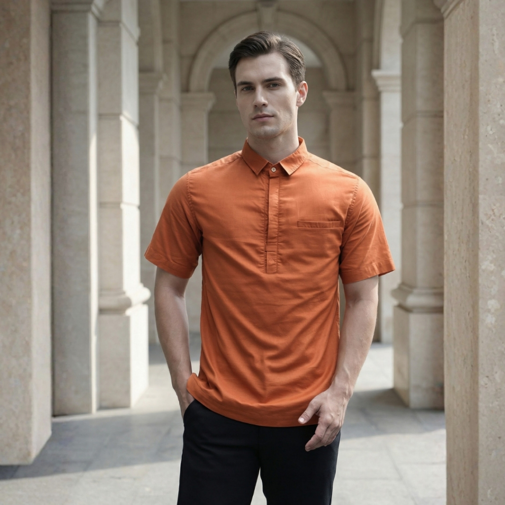 Shafira | Theo Menswear | Koko Tangan Panjang Pria Premium