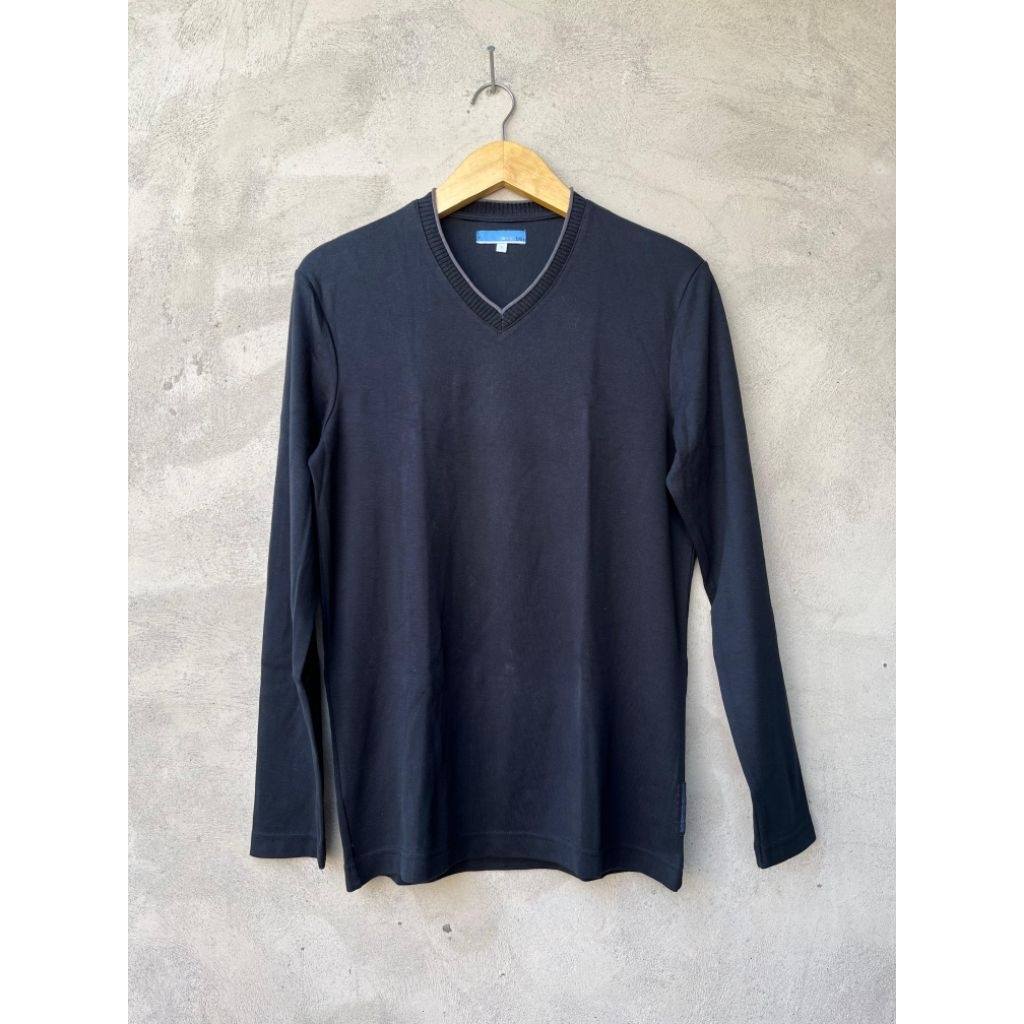 G2000 V-neck long Sleeve shirt S