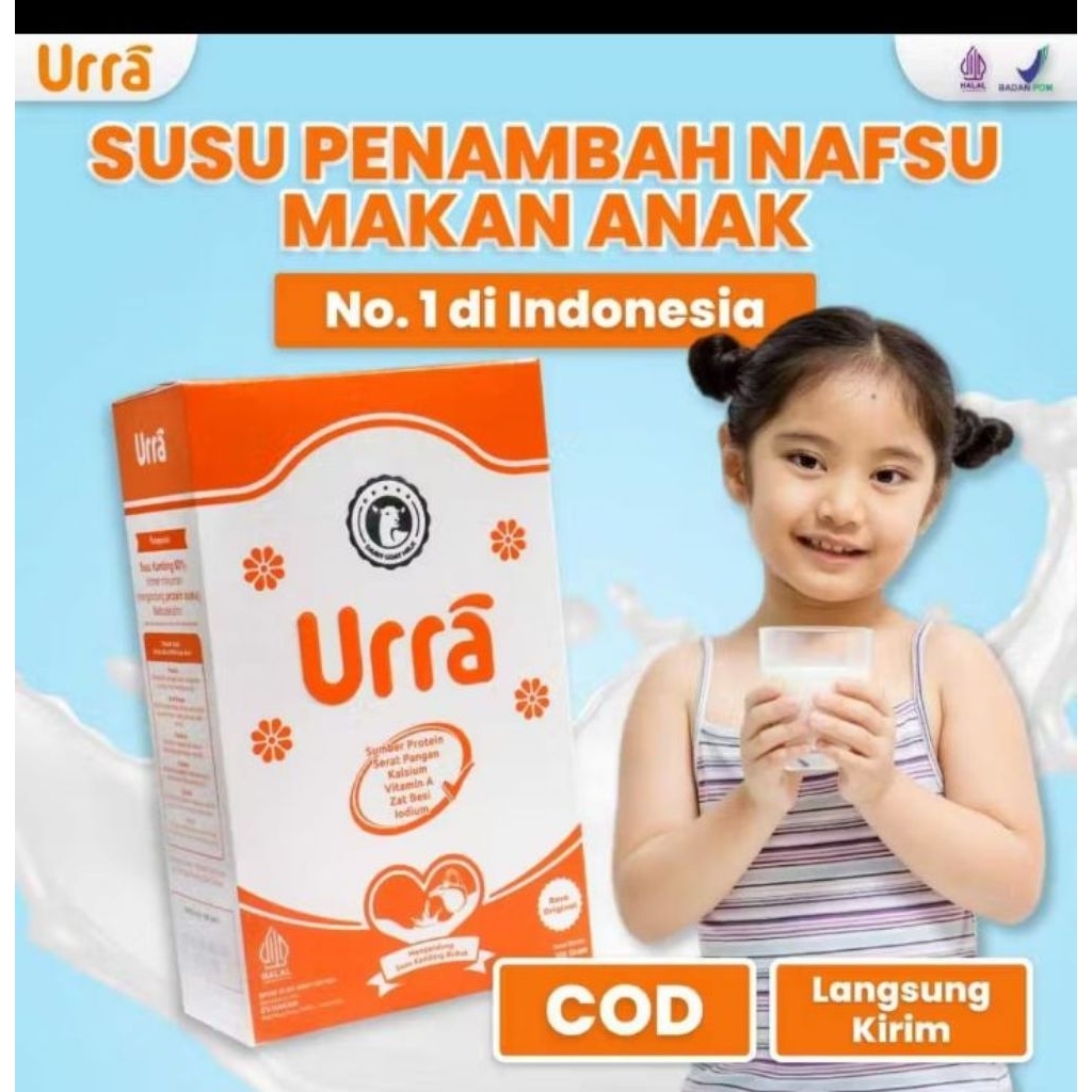 SUSU URRA SUSU KAMBING URRA ORIGINAL PRIMIUM 200 gr
