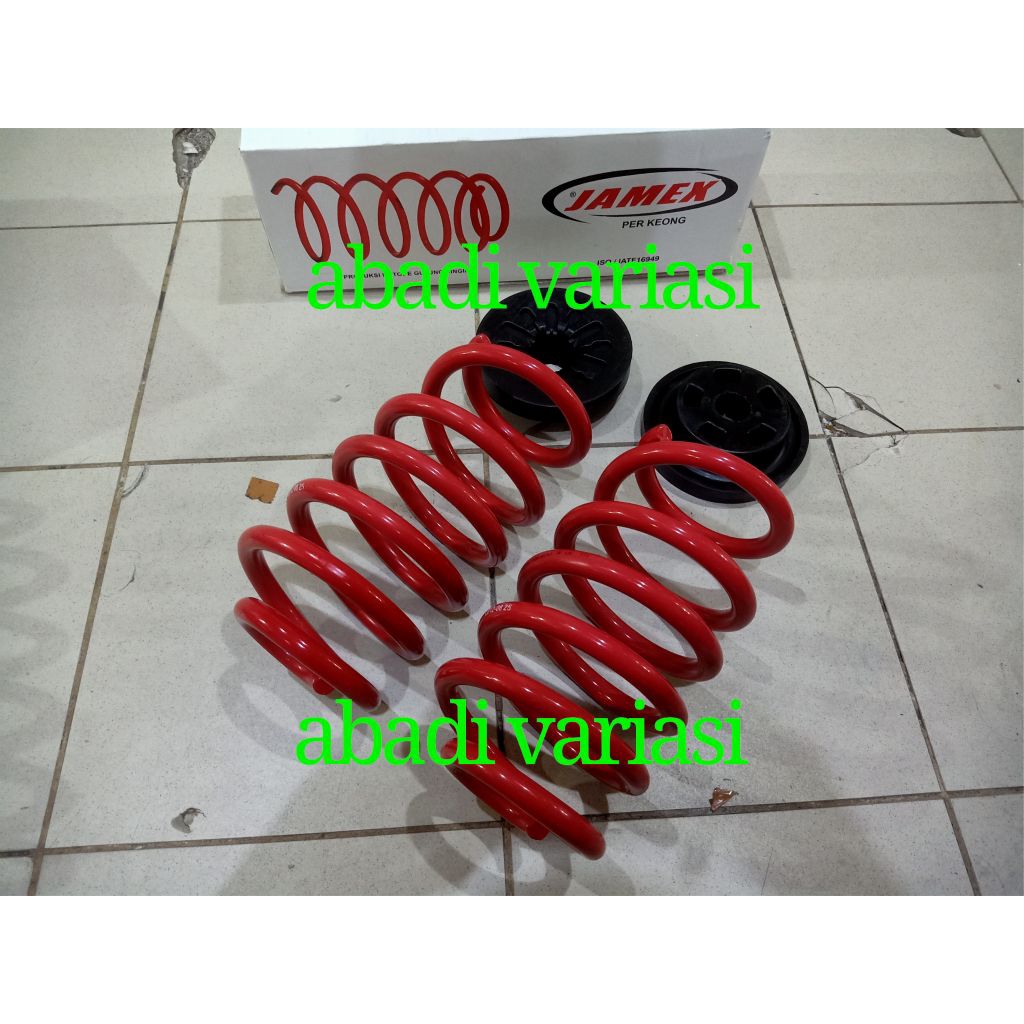 PER KEONG BELAKANG+KARET TATAKAN PER KEONG BELAKANG JAMEX RUSH/TERIOS 2008-2017