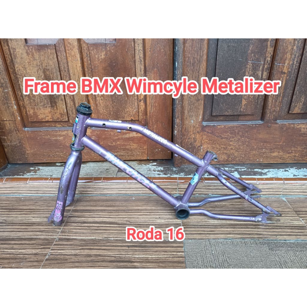 Frame BMX Wimcyle Metalizer Roda 16