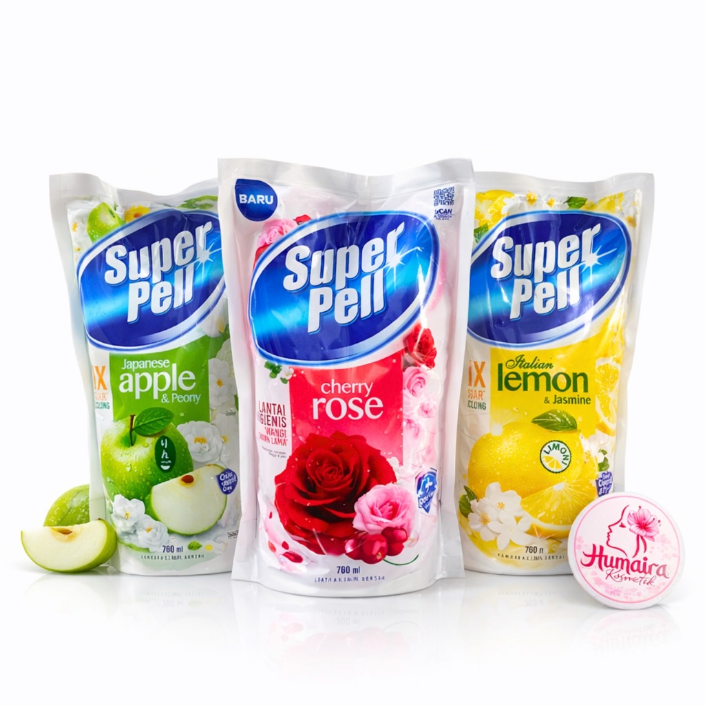 Super Pell SuperPell Pembersih Lantai / Super Pell Lantai  Refill 760ml