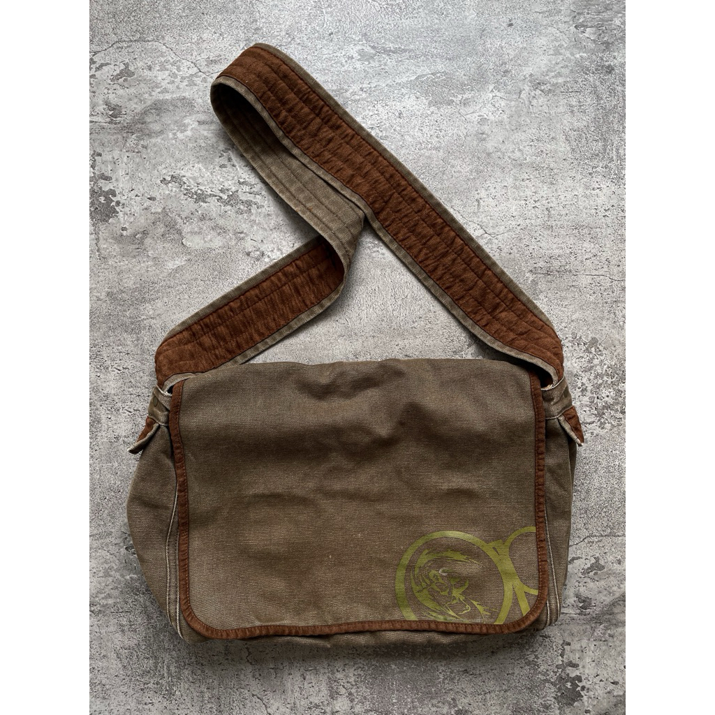 Vintage Y2K Ocean Pacific Surf Slingbag (Tas Pria / Wanita)