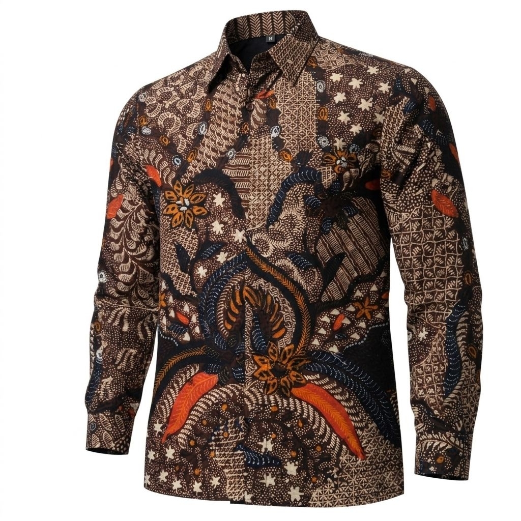 Kemeja Batik Tulis Pria Hem Batik Fashion Batik