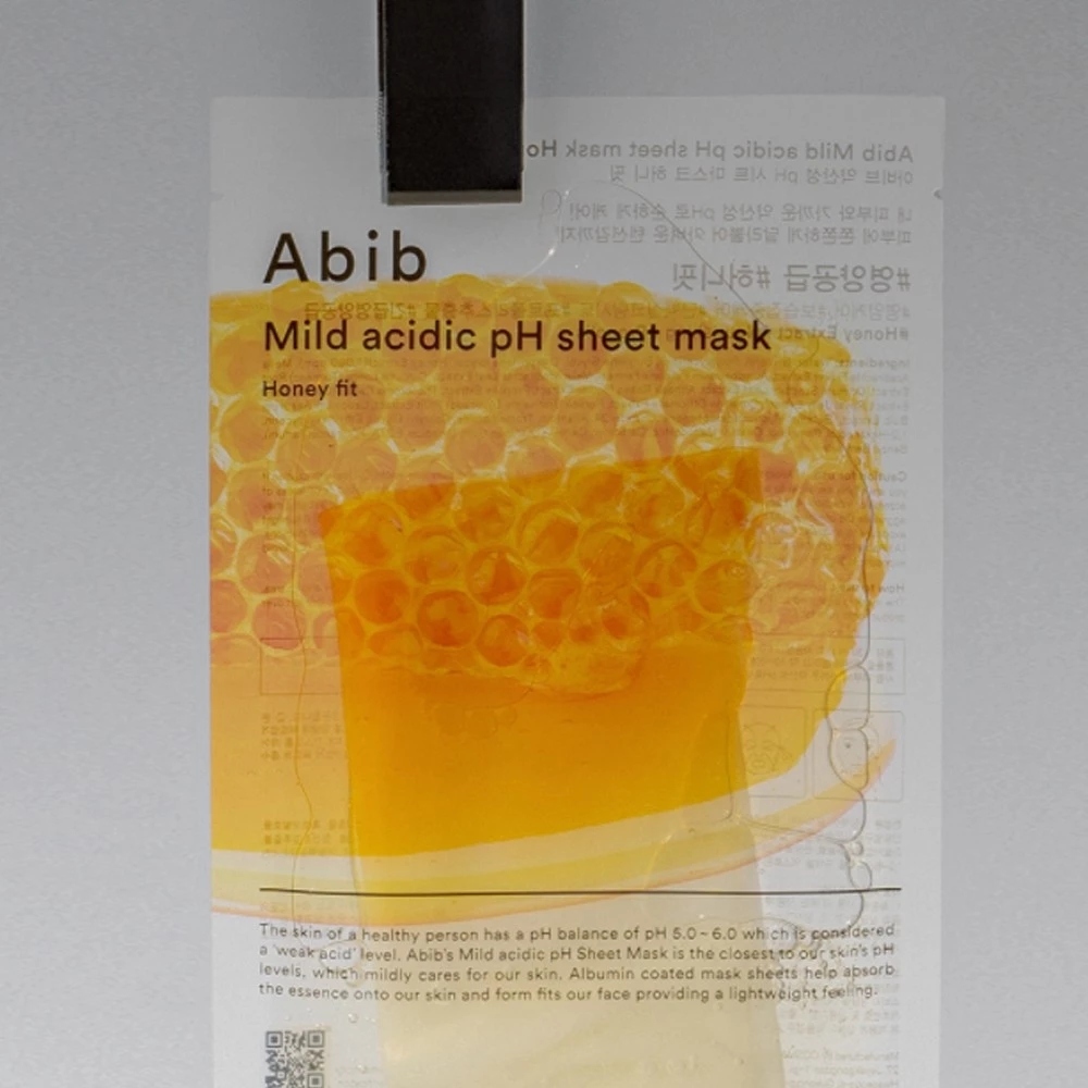 ABIB Mild Acidic pH Sheet Mask Honey Fit / Sheet Masker