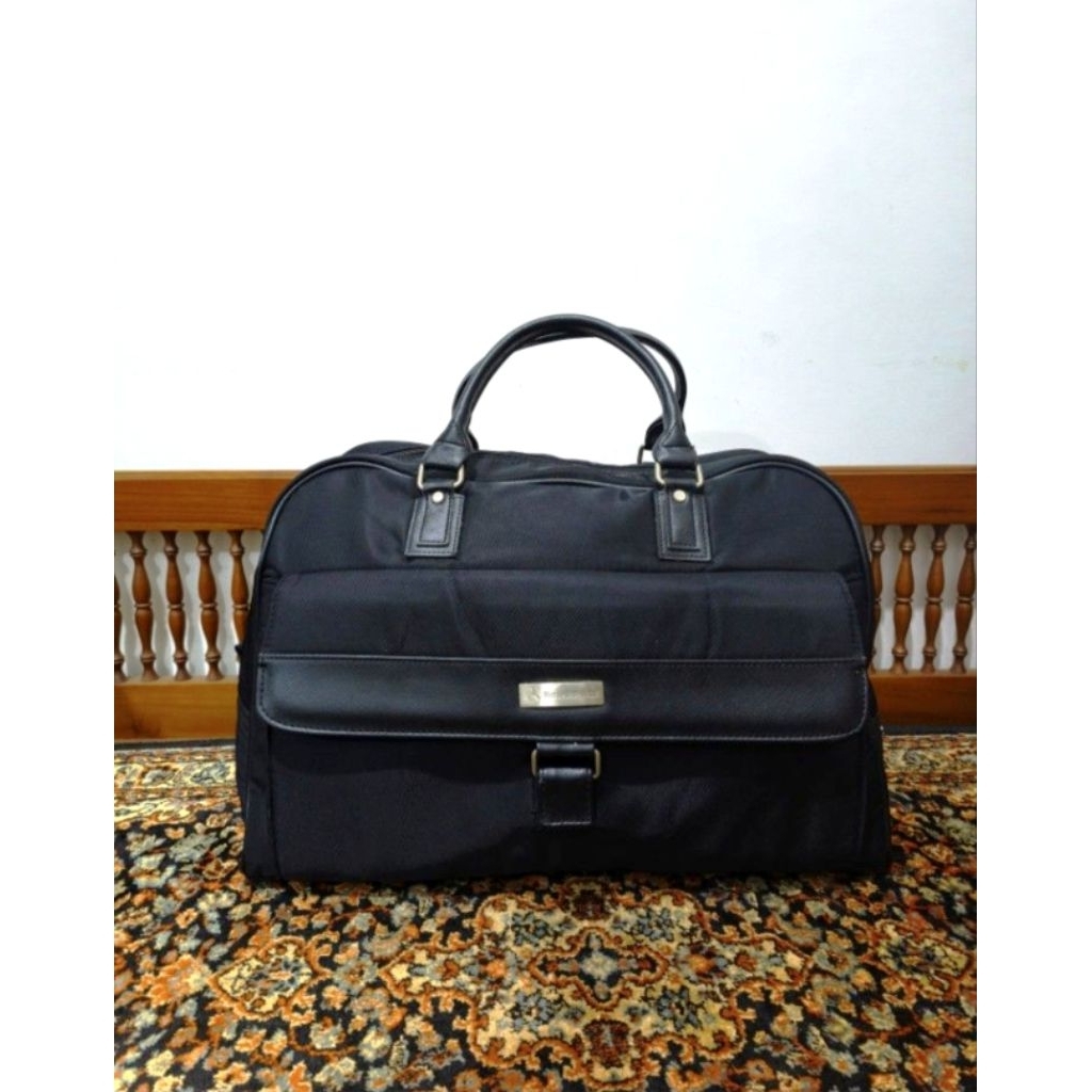 Tas duffle bag Mercedes benz hitam