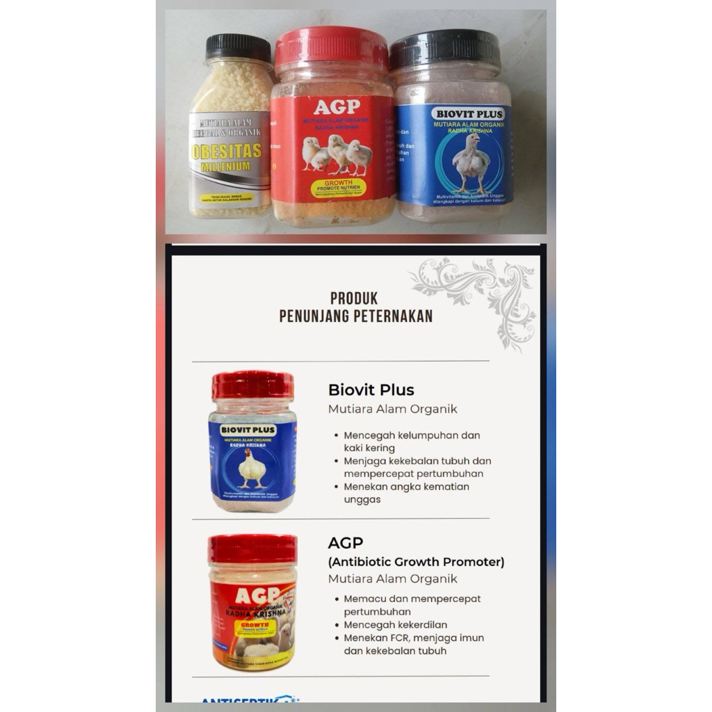 agp, biovit, obesitas