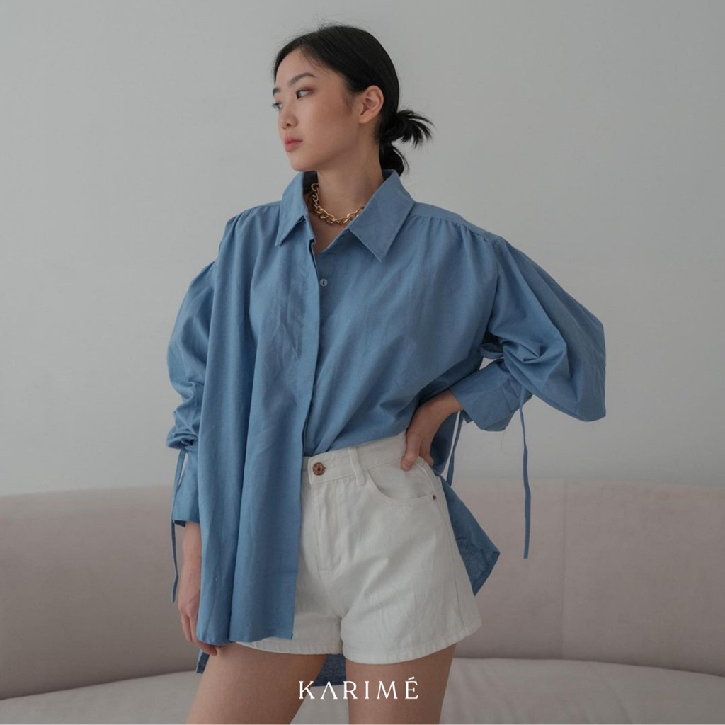 KARIMÉ - Matilda Shirt | Oversized Linen Shirt
