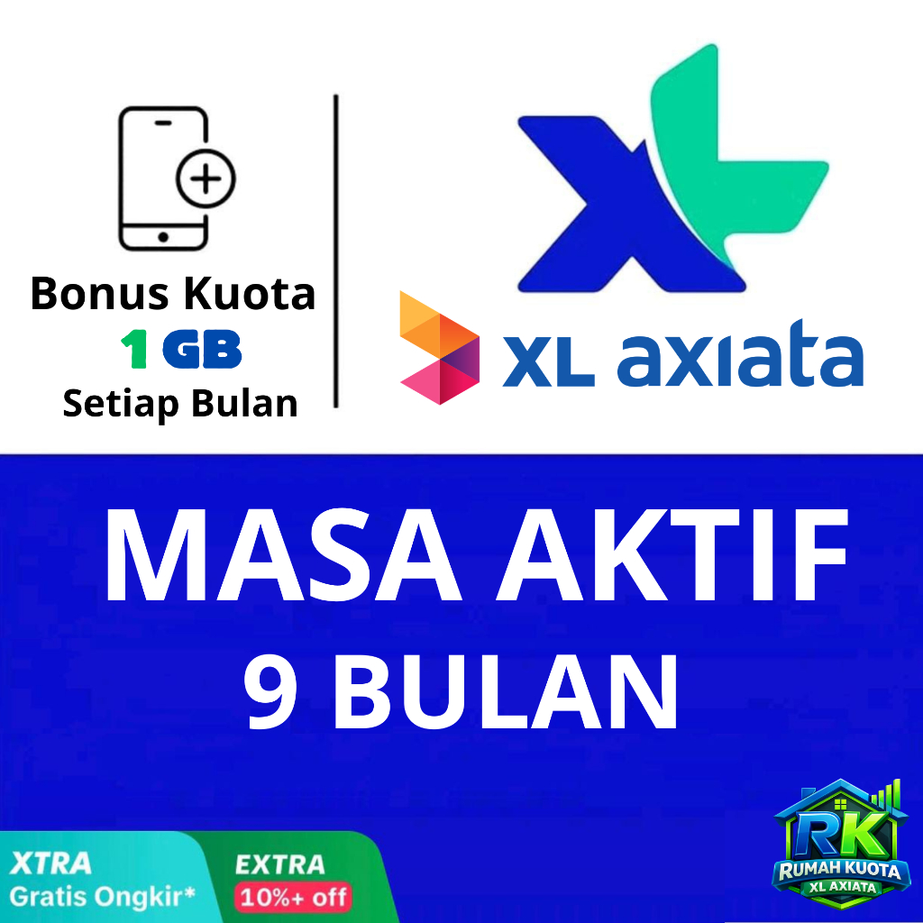 Masa Aktif XL 9 Bulan -> Toko Masa Aktif
