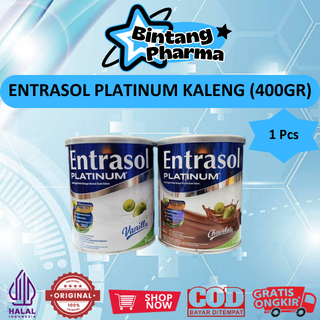 ENTRASOL PLATINUM KALENG (400GR) - SUSU UNTUK KEPADATAN TULANG LANSIA