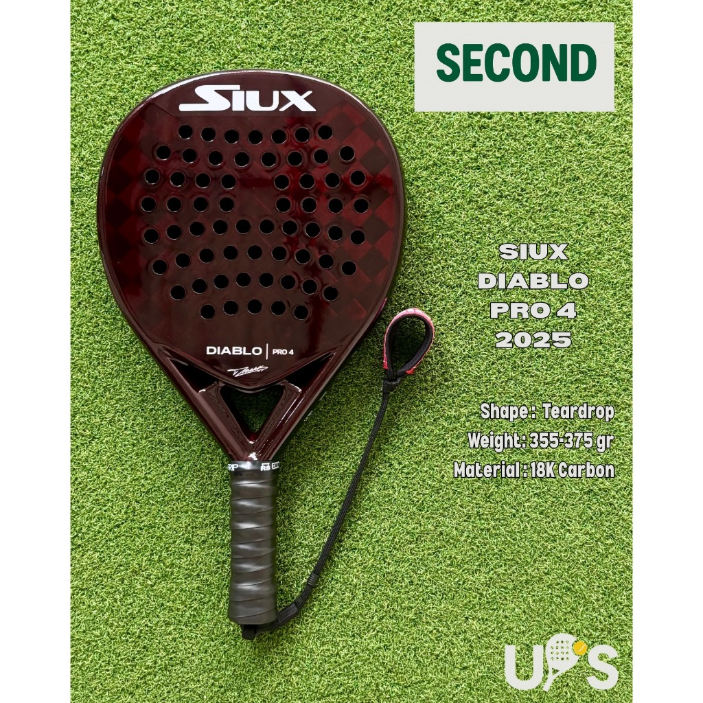 Siux Diablo Pro 4 2025 Raket Padel Second UR0573