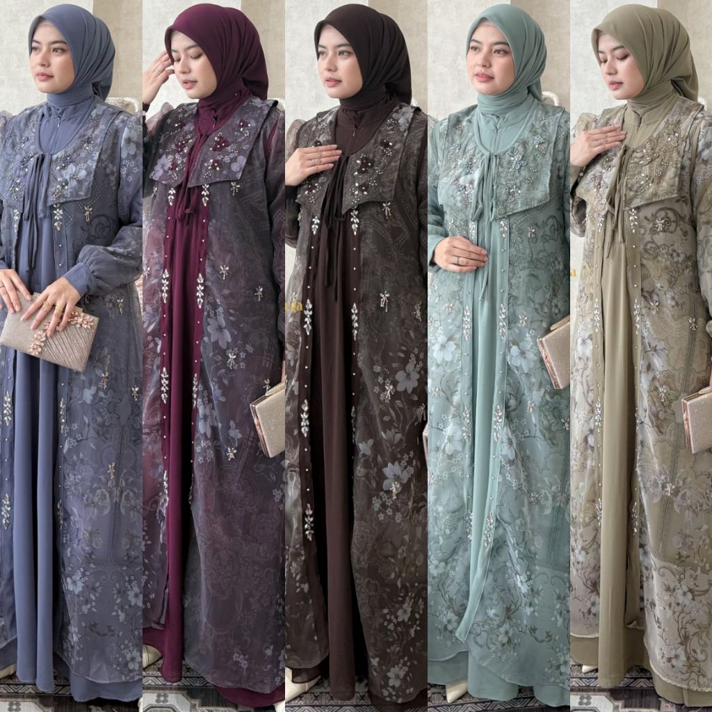 Mahira Series Dress Gamis by Yastrib Altib HK Dermawan