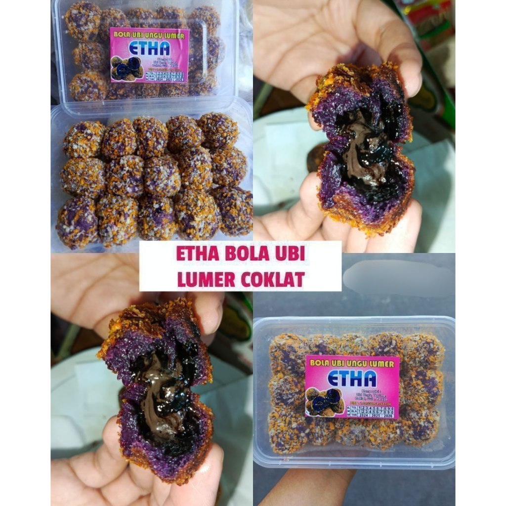 UBI UNGU LUMER COKLAT ISI 15