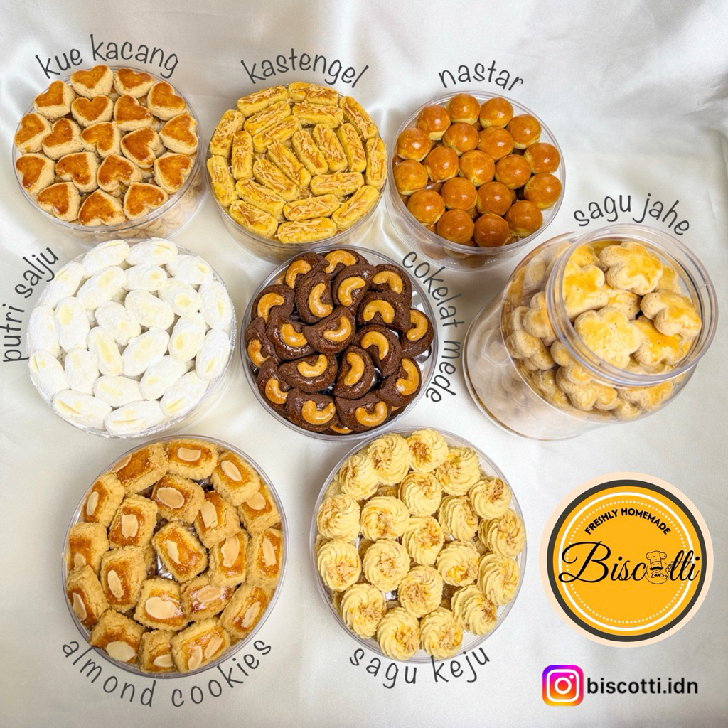Aneka Kue Kering Toples 500gr