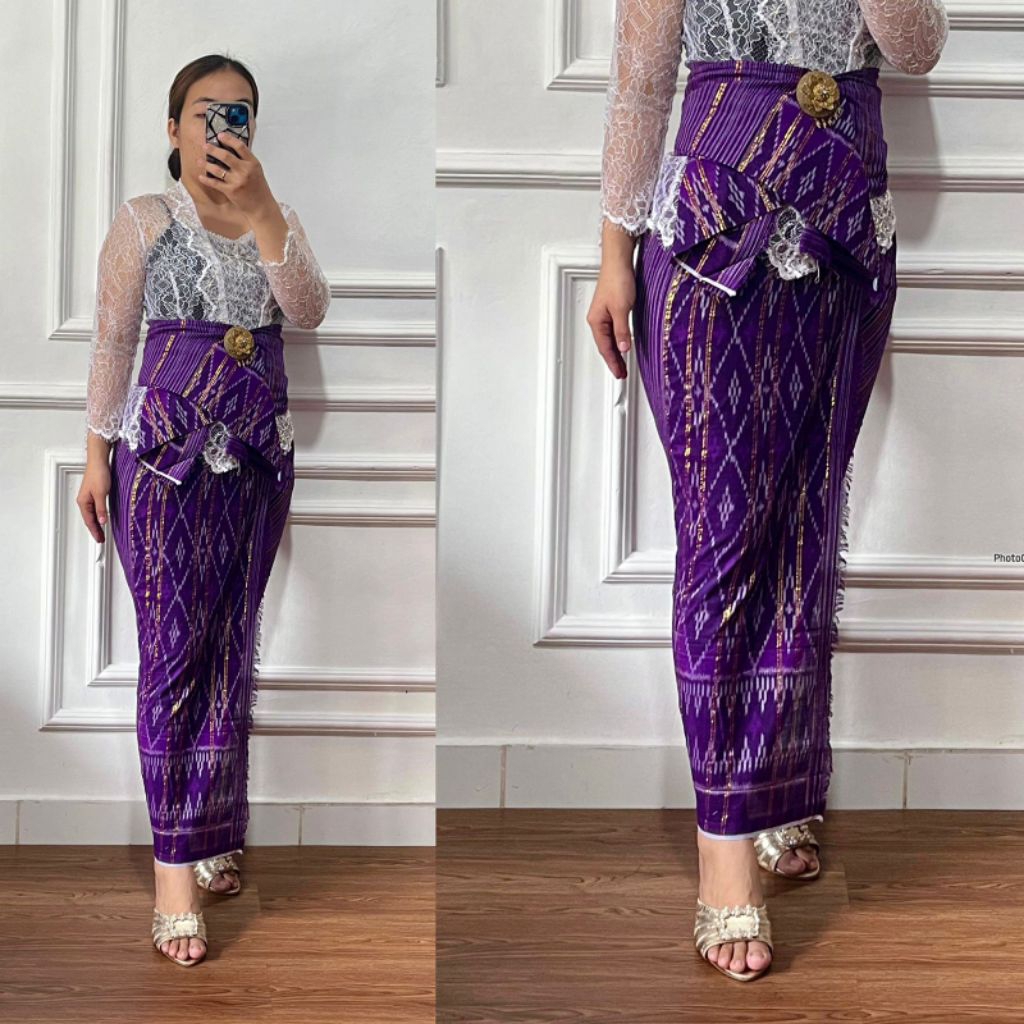 Kamen endek cepuk tumpal