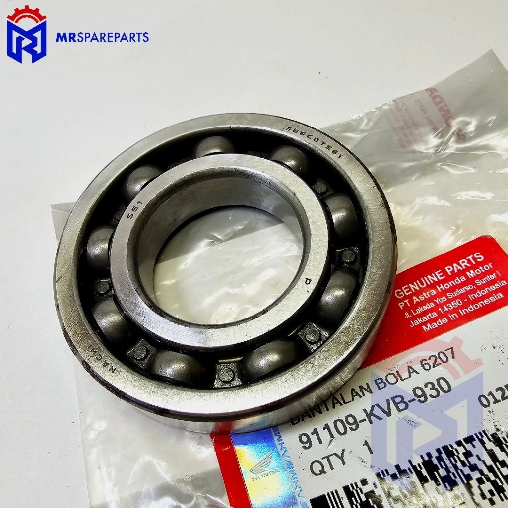 Lahar Bearing Kruk As 6207 Motor Vario 125 150 Megapro New Verza CRF 150.